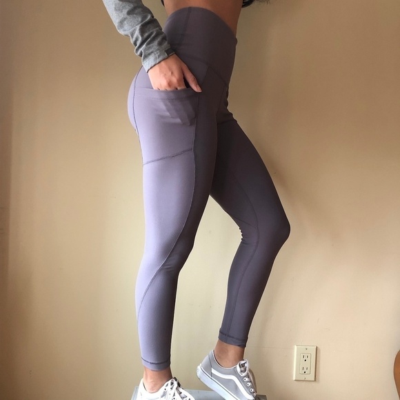 90 Degree By Reflex High Rise Ankle Leggings - Picture 1 of 6